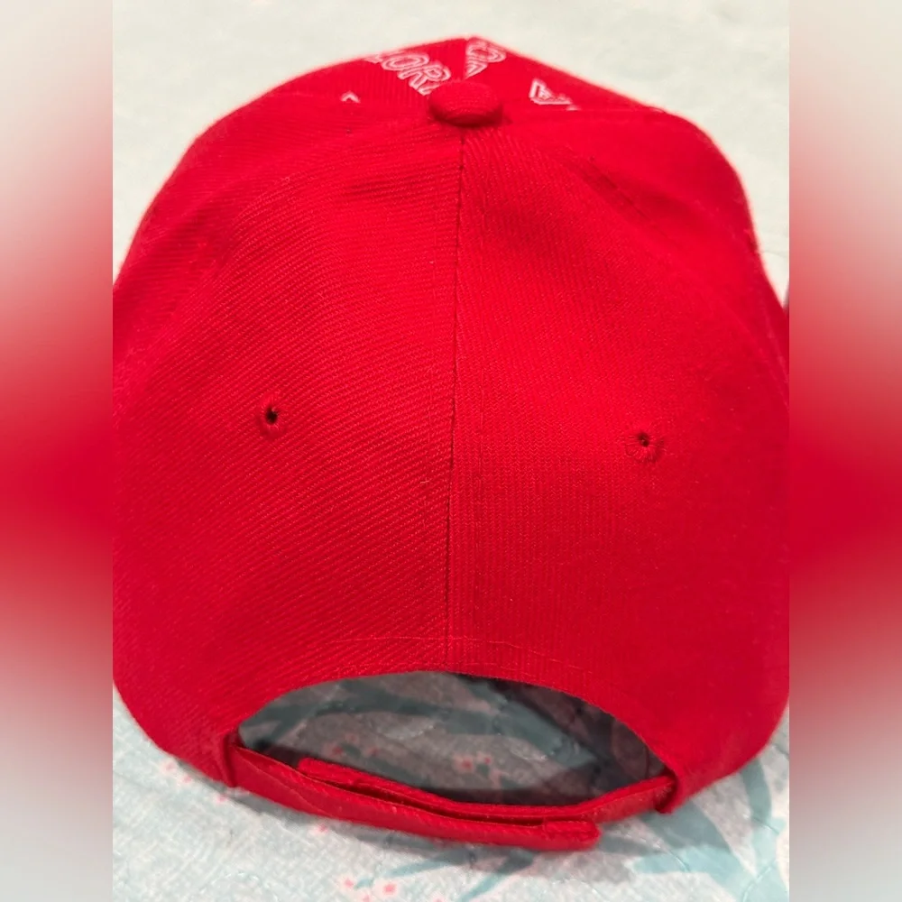 NWT Red Florida Cap with White Lettering